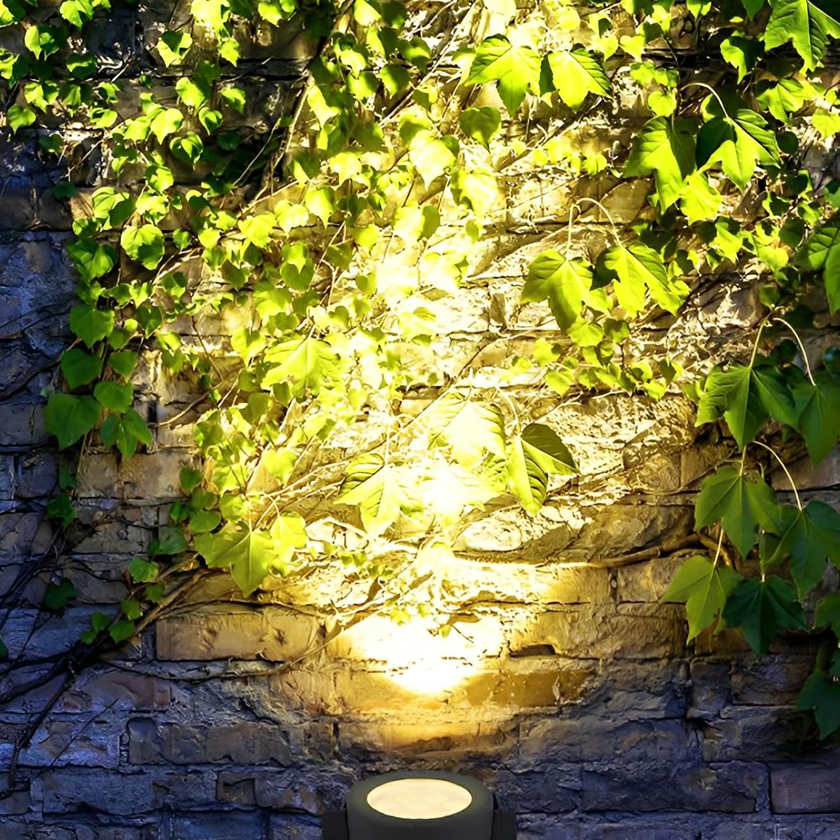 Round Waterproof Outdoor LED Spot Lights Building Exterior Light - Flare Shack