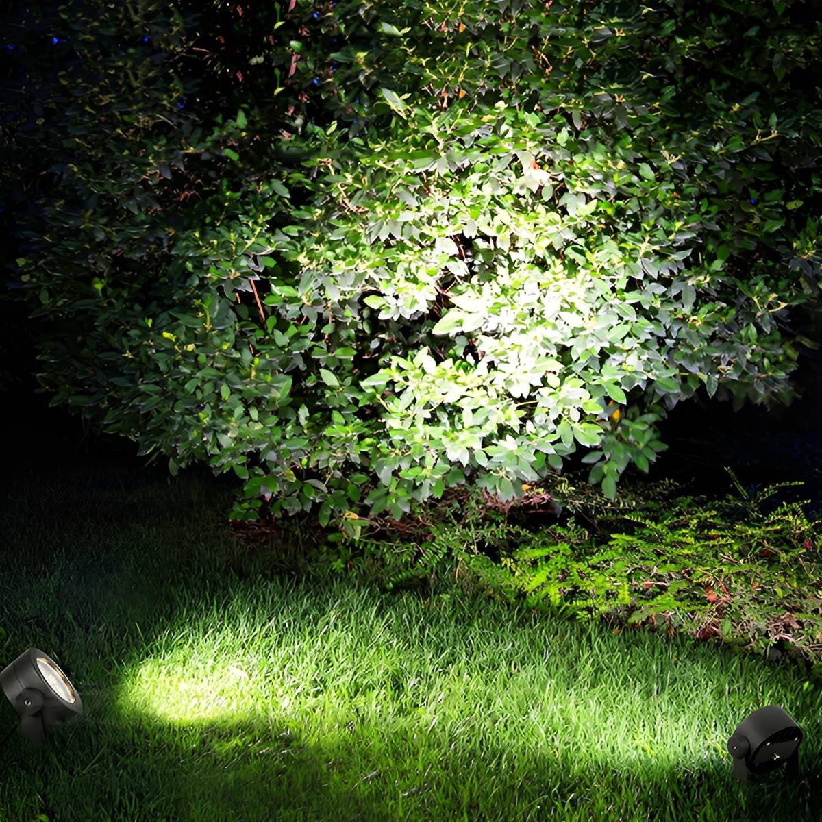Round Waterproof Outdoor LED Spot Lights Building Exterior Light - Flare Shack
