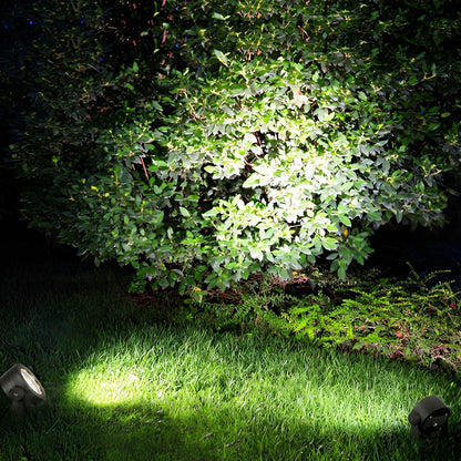 Round Waterproof Outdoor LED Spot Lights Building Exterior Light - Flare Shack