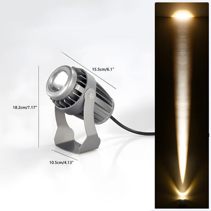 Round Waterproof Outdoor LED Spot Lights Exterior Wall Washer Light - Flare Shack