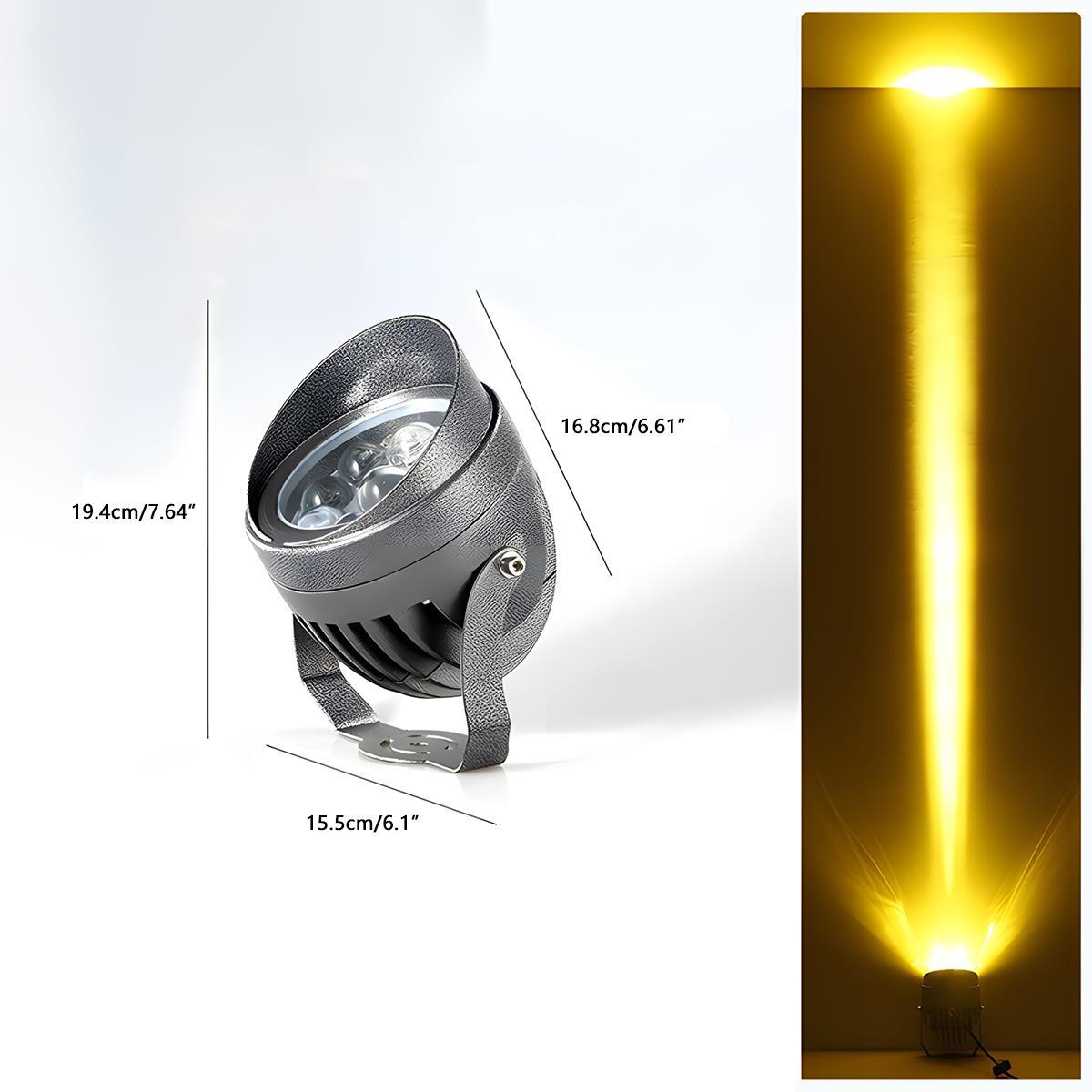 Round Waterproof Outdoor LED Spot Lights Exterior Wall Washer Light - Flare Shack