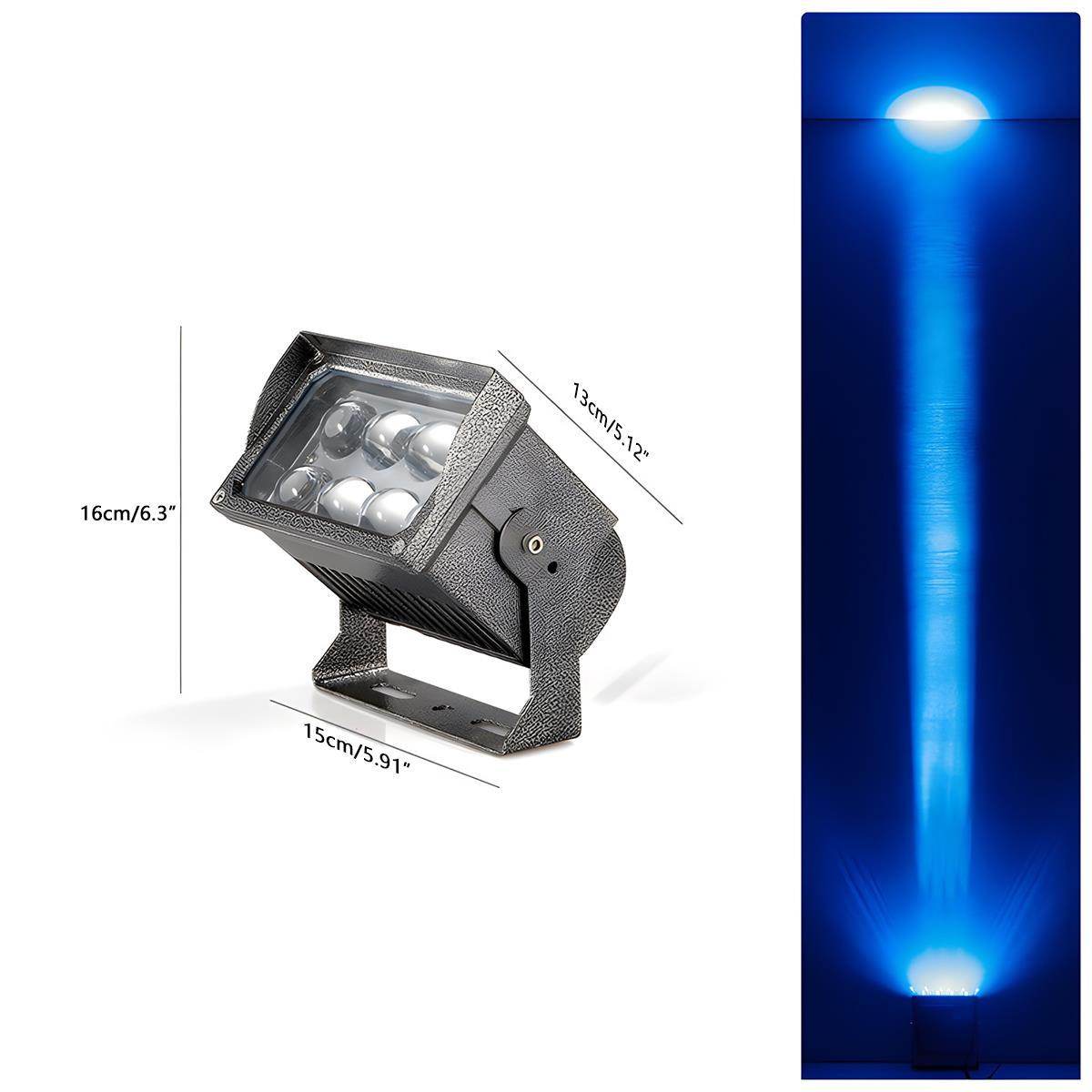 Round Waterproof Outdoor LED Spot Lights Exterior Wall Washer Light - Flare Shack