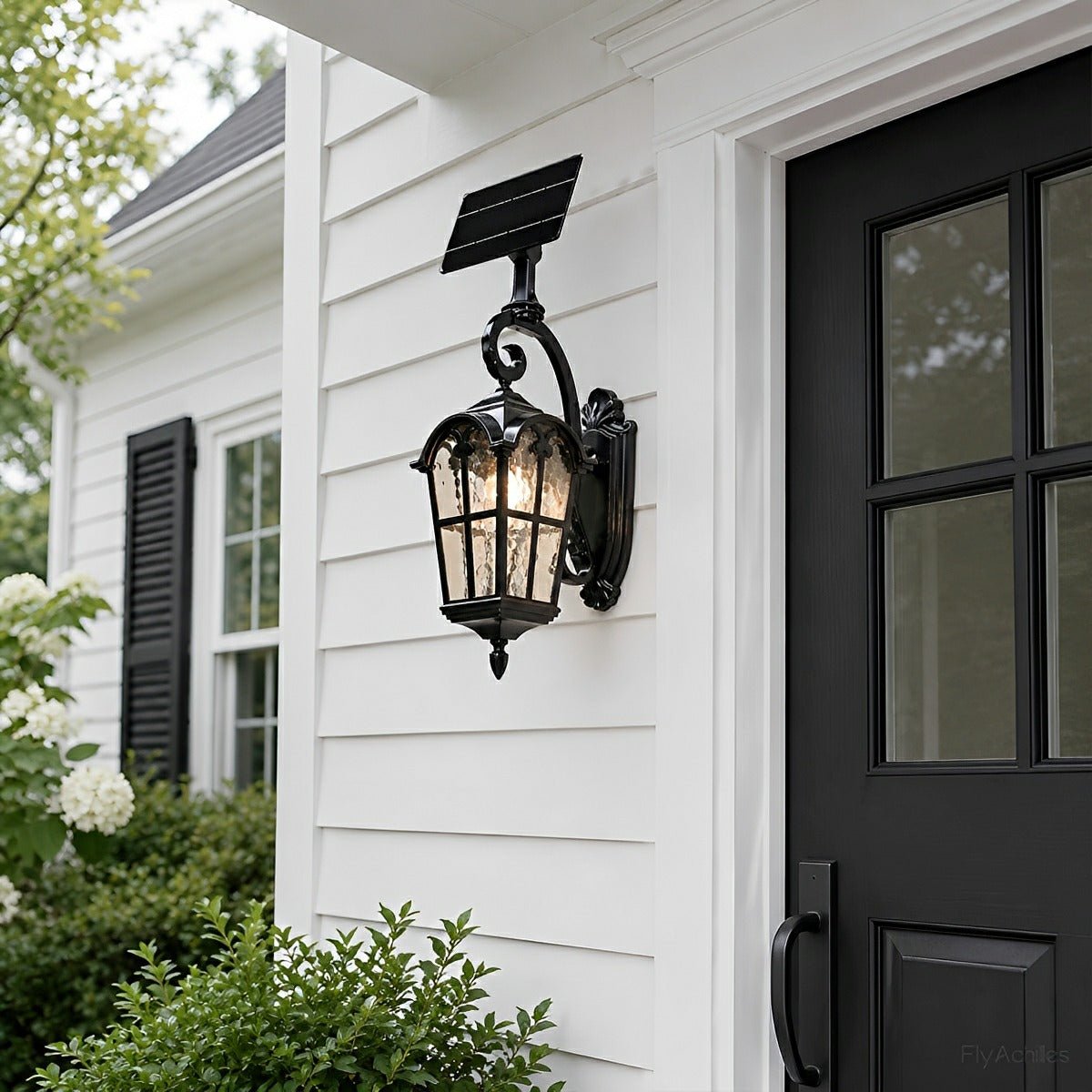 Rustic Ancient Rome Cross Waterproof Outdoor LED Porch Wall Light