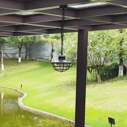 Rustic Modern Super Bright Black Outdoor Pendant Lights Lantern