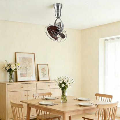 Rustic Modern Swing Rotation 6-Speed Reverse Ceiling Fan