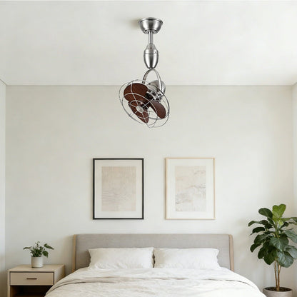 Rustic Modern Swing Rotation 6-Speed Reverse Ceiling Fan