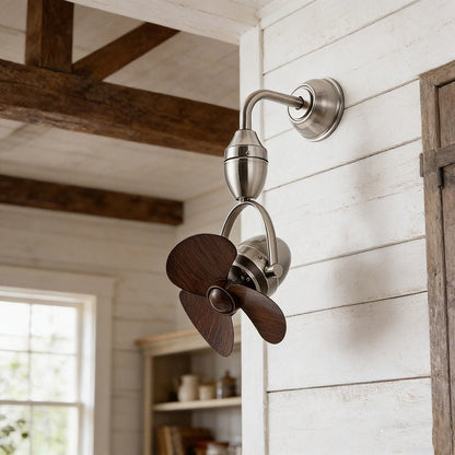 Rustic Modern Swing Rotation 6 - Speed Reverse Wall Fan - Flare Shack