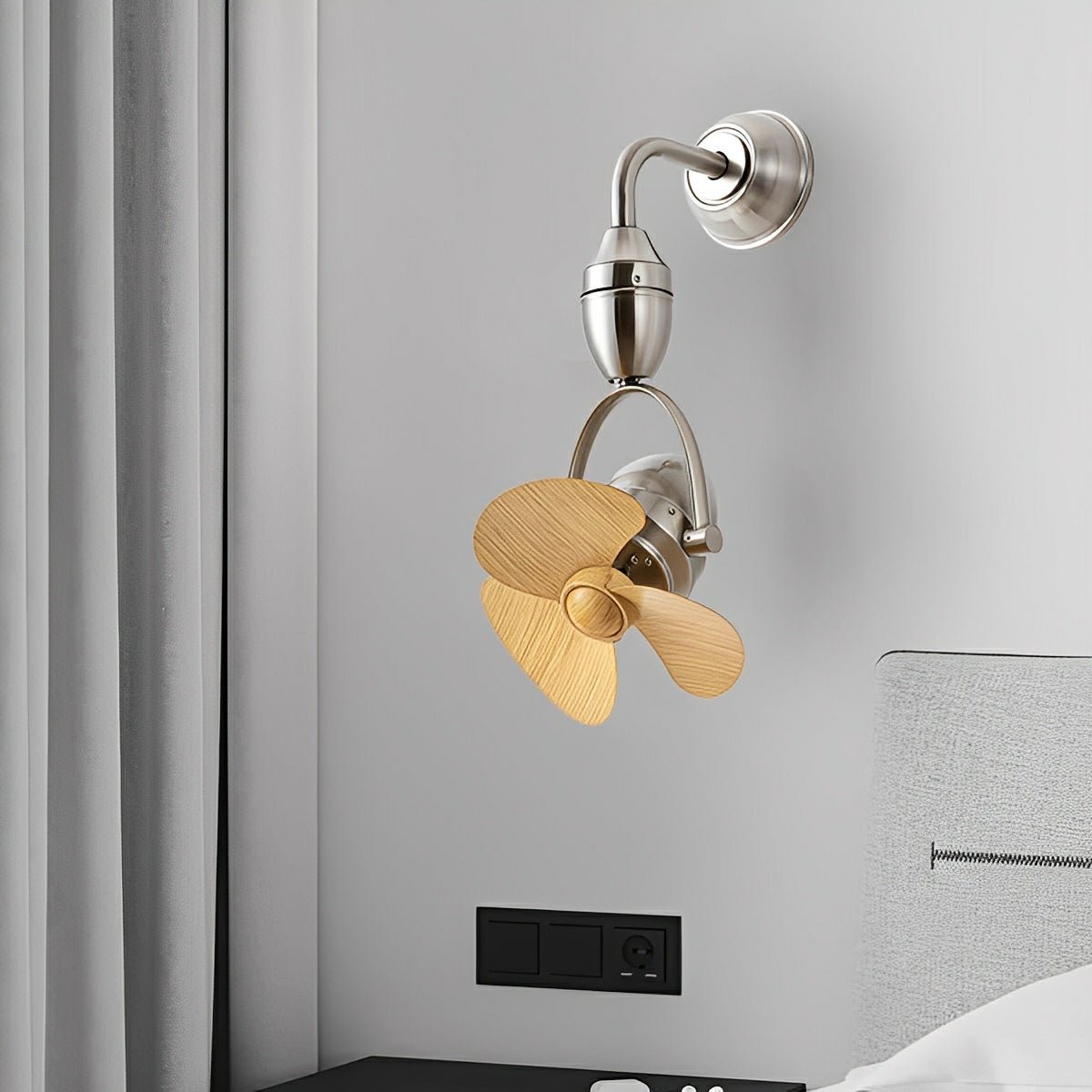 Rustic Modern Swing Rotation 6 - Speed Reverse Wall Fan - Flare Shack