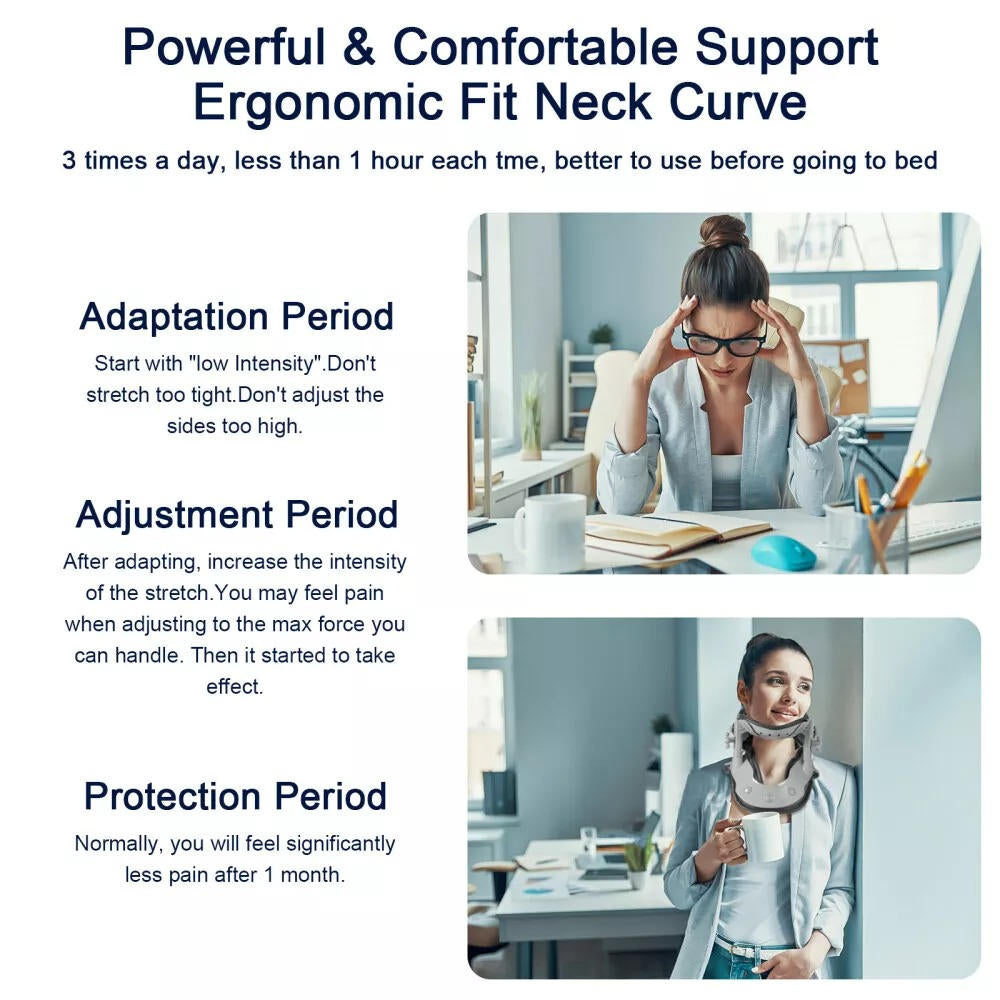 Neck Traction Device – Airbag Heat Therapy Decompression, Fall 2025 Pain Relief