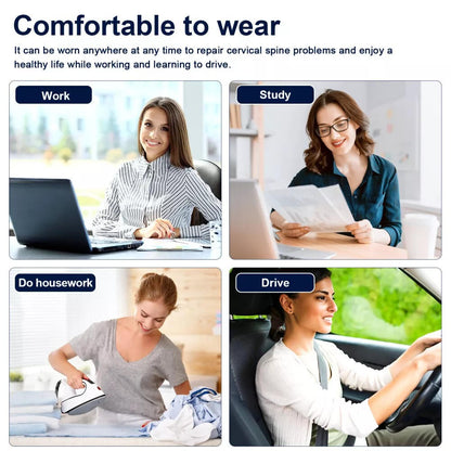 Neck Traction Device – Airbag Heat Therapy Decompression, Fall 2025 Pain Relief