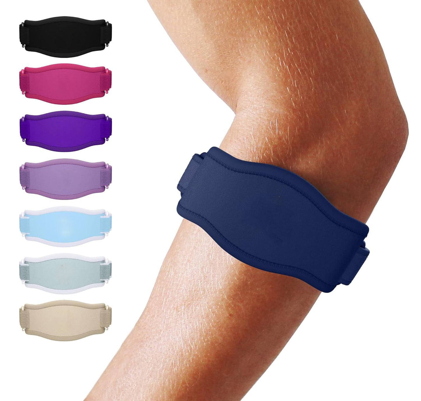 Tennis Elbow Brace Adjustable Elbow Support Breathable Sweat Wicking Compression for Tendonitis Fall 2025 Wellness