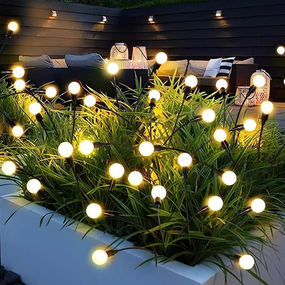 Set of 4 Low Voltage Waterproof 6 - LED Firefly Outdoor Lawn Lights 12V - Flare Shack