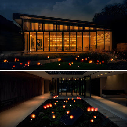 Set of 4 Low Voltage 12V Waterproof 6-LED Firefly Outdoor Lawn Lights