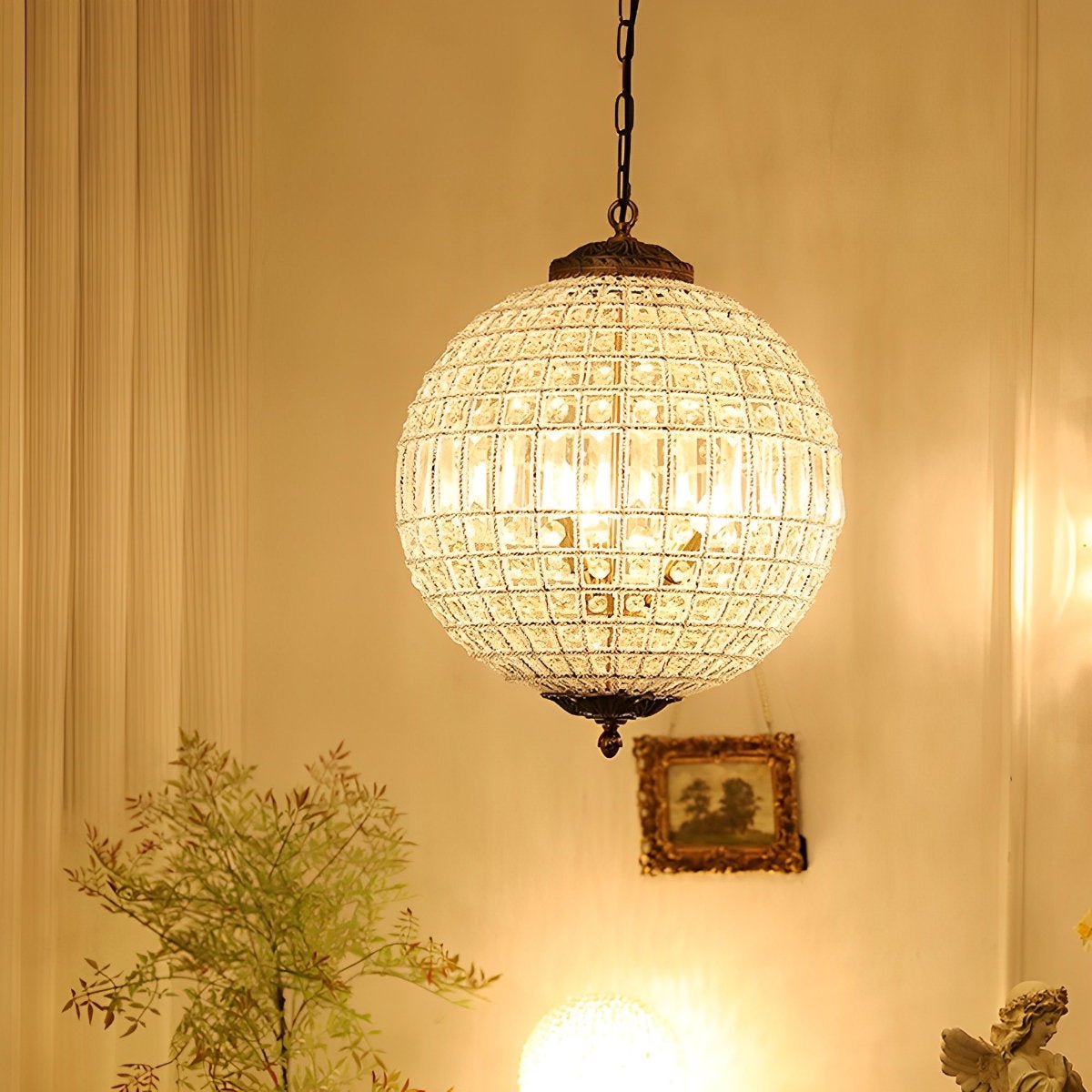 Shining Luxury Morocco Ball Crystal Chandelier Light - Flare Shack