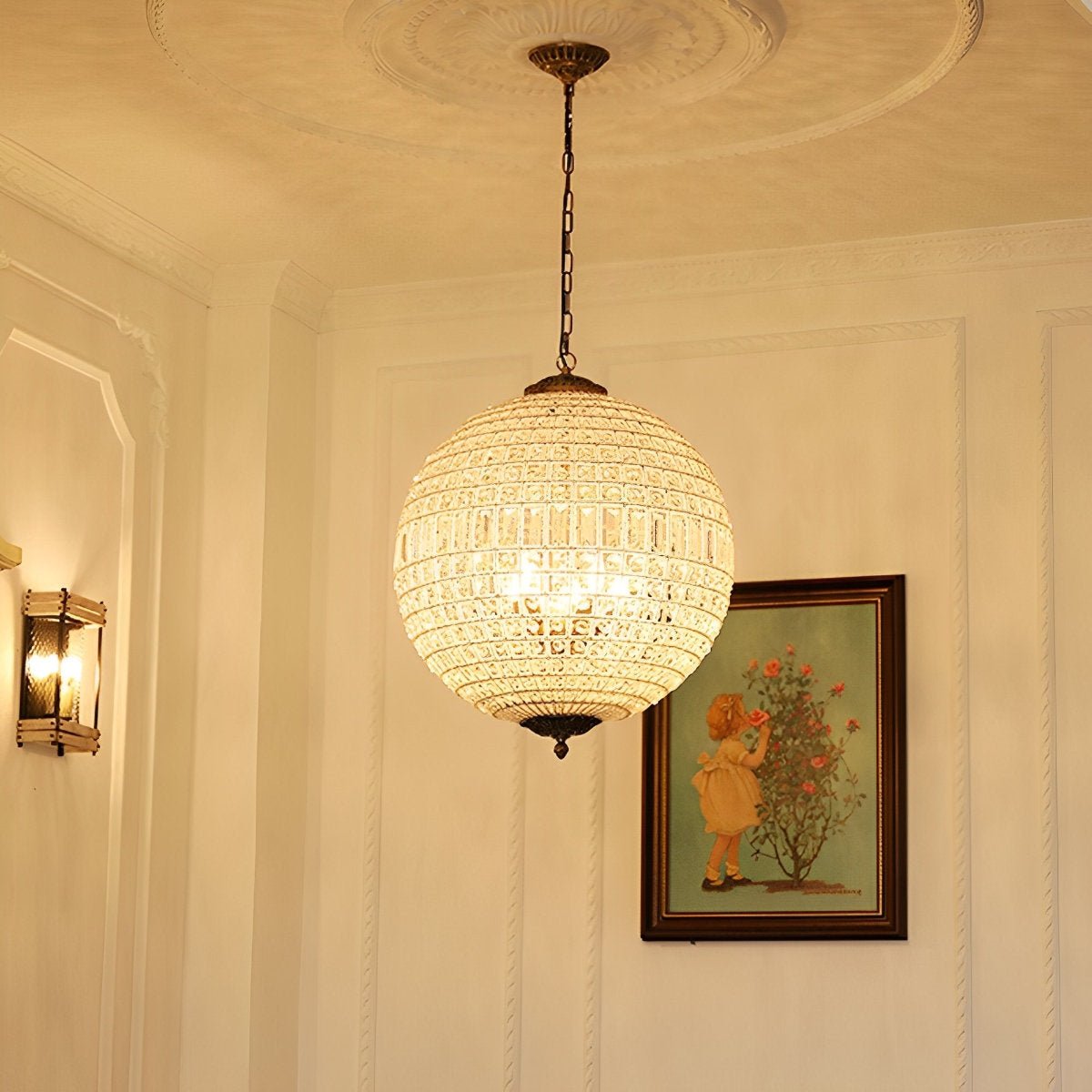 Shining Luxury Morocco Ball Crystal Chandelier Light - Flare Shack