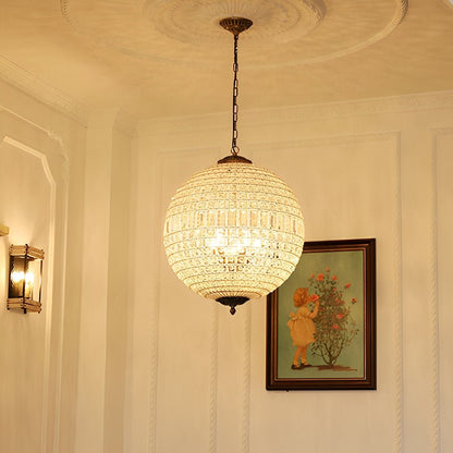 Shining Luxury Morocco Ball Crystal Chandelier Light - Flare Shack