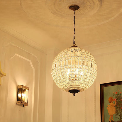 Shining Luxury Morocco Ball Crystal Chandelier Light - Flare Shack