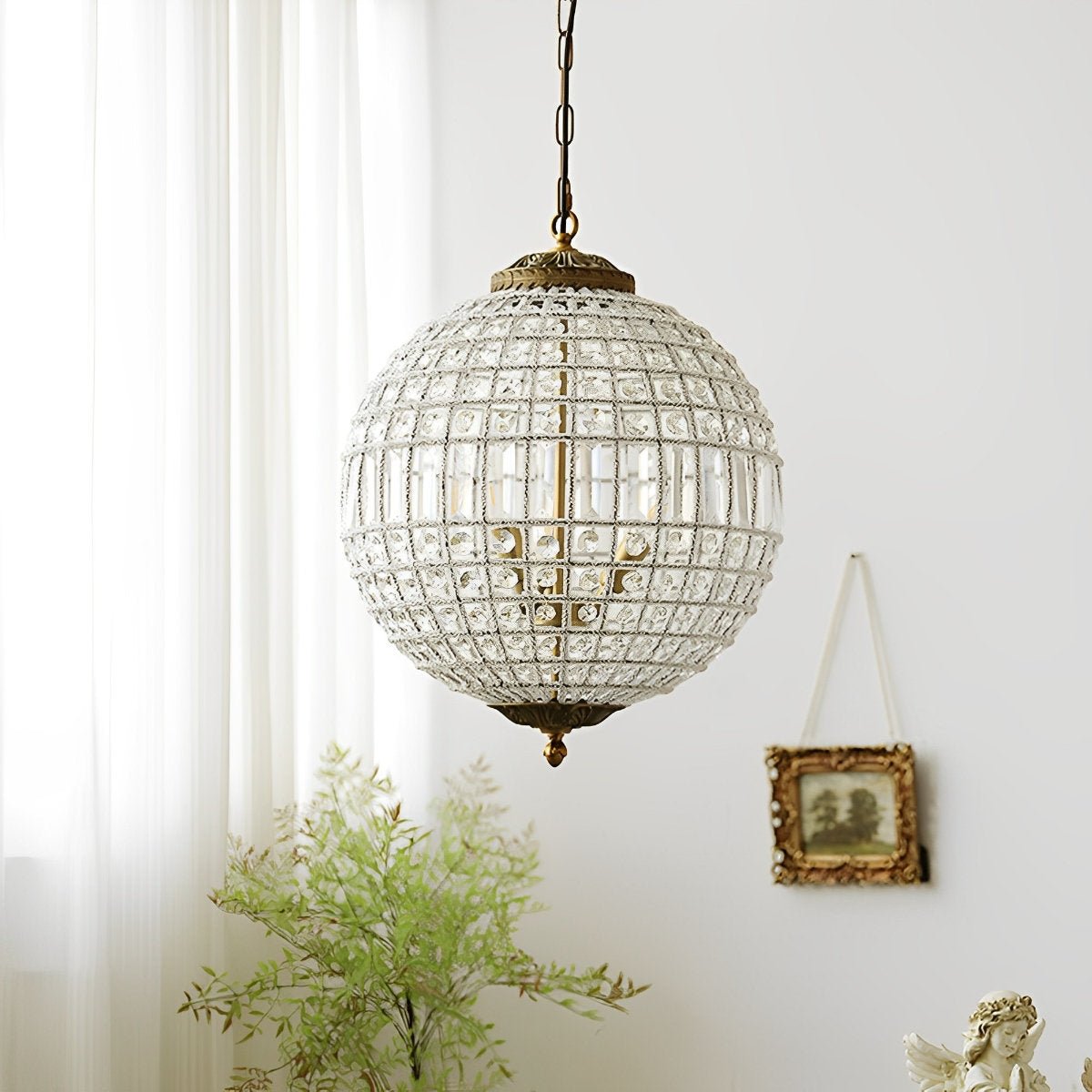 Shining Luxury Morocco Ball Crystal Chandelier Light - Flare Shack