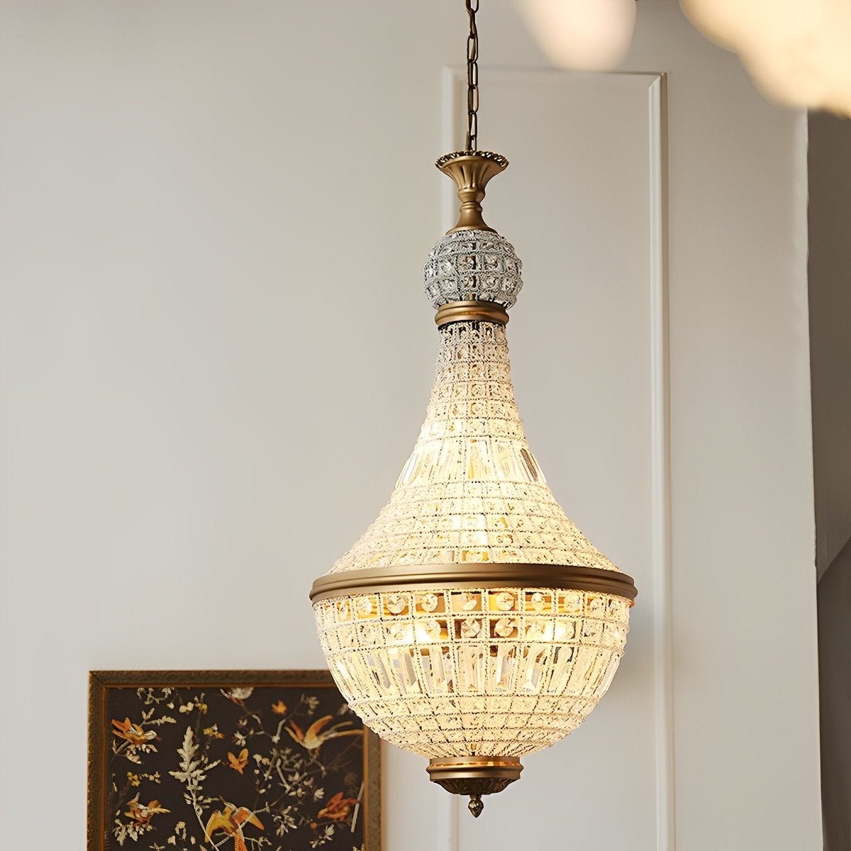 Shining Retro Luxury Baroque Crystal Chandelier Light - Flare Shack