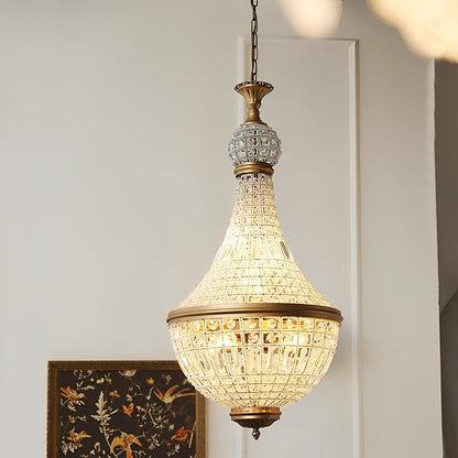 Shining Retro Luxury Baroque Crystal Chandelier Light - Flare Shack