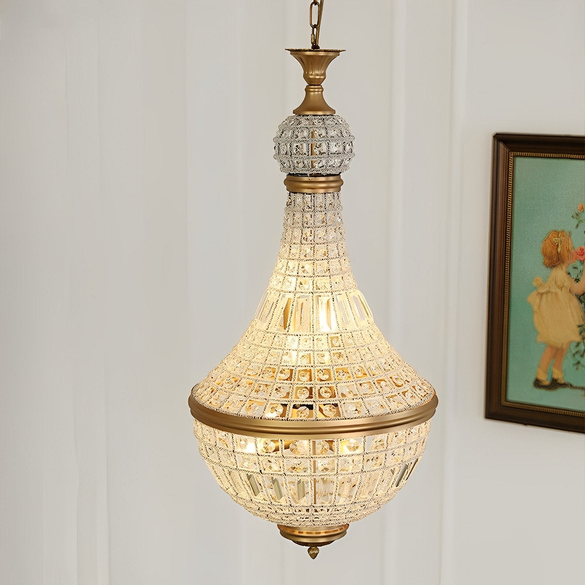 Shining Retro Luxury Crystal Chandelier Light - Flare Shack