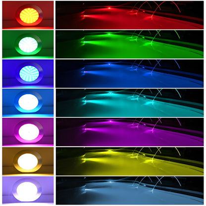 Smart Dimmable DC12V RGB Outdoor Underwater Recessed Ground LED Spot Lights
