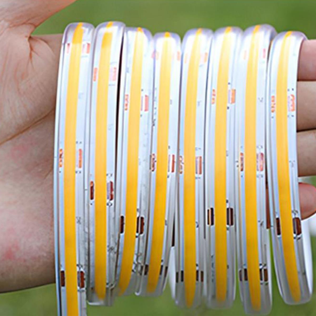 Solar COB DIY Waterproof Outdoor Recessed LED Flexible Linear Light