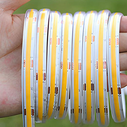 Solar COB DIY Waterproof Outdoor Recessed LED Flexible Linear Light