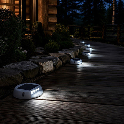Solar Deck Stair Lights LED Outdoor Step Lights - Flare Shack