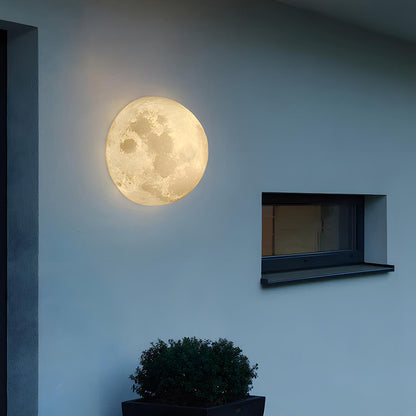 Solar Hemisphere Moon Waterproof Outdoor Porch LED Exterior Wall Lights - Flare Shack