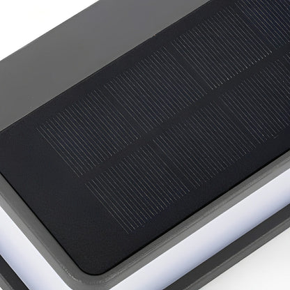 Solar Motion Sensor Geometric Waterproof Outdoor LED Porch Wall Lights