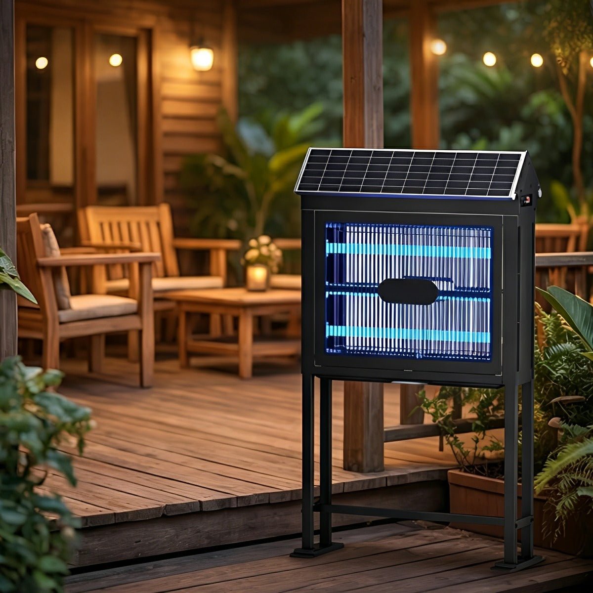 Solar Outdoor Mosquito Killer Lamp Waterproof Bug Zapper Light - Flare Shack
