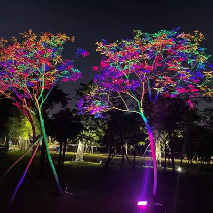 Outdoor Waterproof RGB LED Spot Light Landscape Tree Lighting