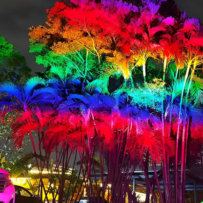 Solar Outdoor Waterproof RGB LED Spot Light Landscape Tree Lighting - Flare Shack