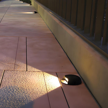 Solar Outdoor Waterproof RGB LED Step Deck Lights Star Stairs