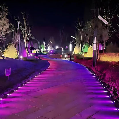 Solar Outdoor Waterproof RGB LED Step Deck Lights Star Stairs - Flare Shack