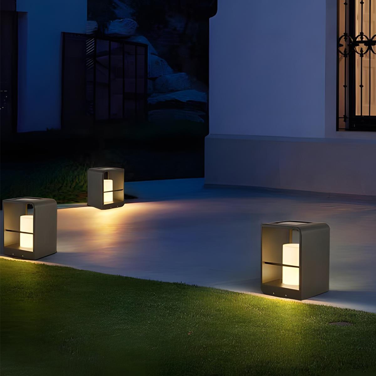 Solar Waterproof Archway Frame LED Outdoor Landscape Lighting - Flare Shack
