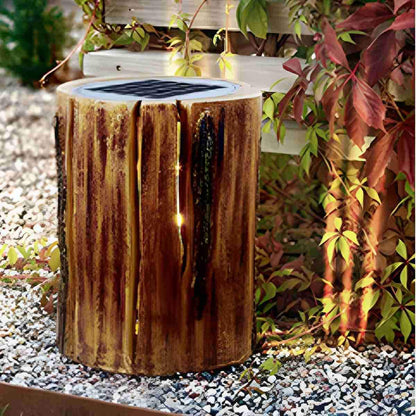 Waterproof Artificial Tree Stump LED Outdoor Landscape Lawn Lighting