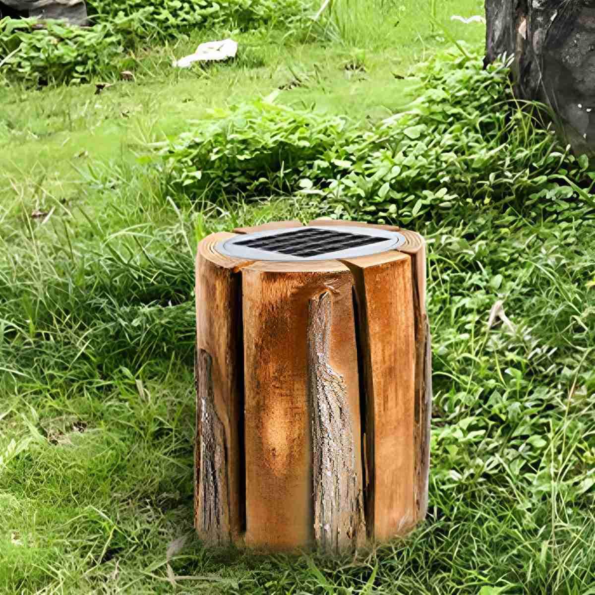 Waterproof Artificial Tree Stump LED Outdoor Landscape Lawn Lighting