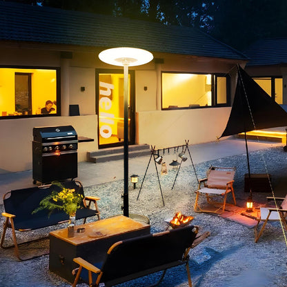 Solar Waterproof Dish Moving & Lifting Outdoor LED Floor Lamps - Flare Shack