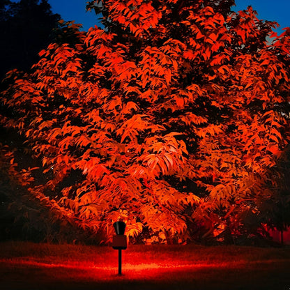 Solar Waterproof LED Landscape Tree Lighting Outdoor Spot Light