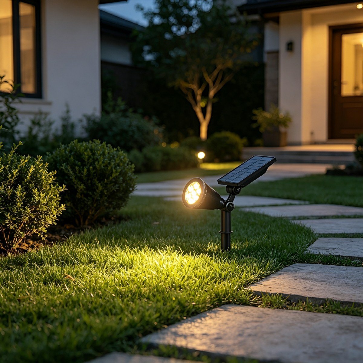 Solar Waterproof LED Landscape Tree Lighting Outdoor Spot Light - Flare Shack