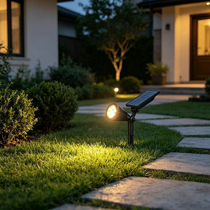 Solar Waterproof LED Landscape Tree Lighting Outdoor Spot Light - Flare Shack