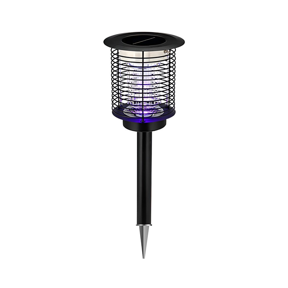 Solar Waterproof LED Outdoor Mosquito Bug Zapper Killer Lawn Pillar Lights