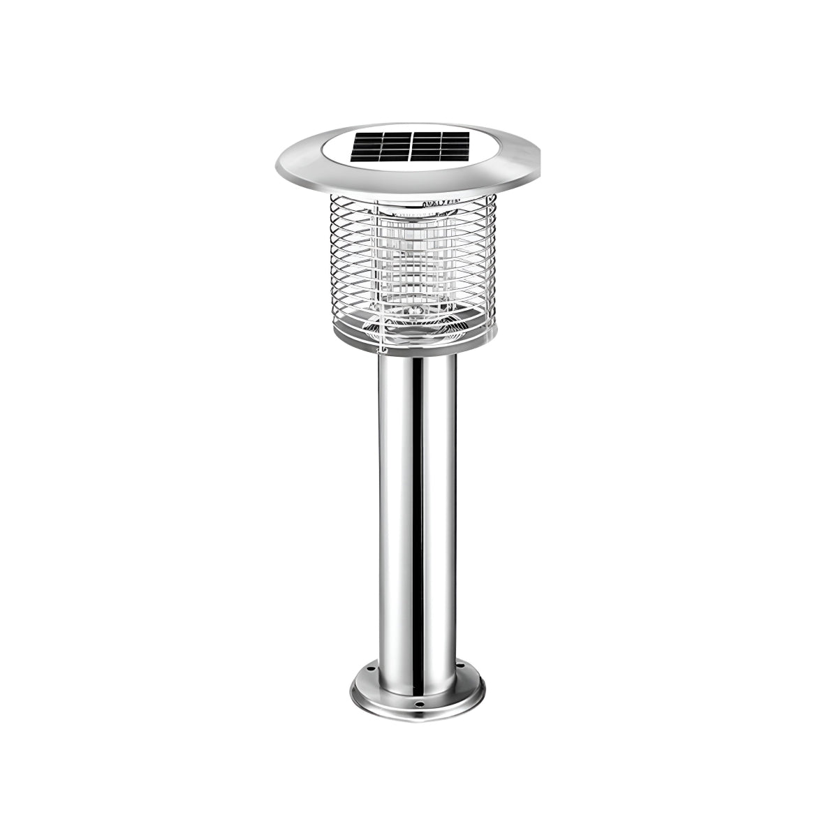Solar Waterproof LED Outdoor Mosquito Bug Zapper Killer Lawn Pillar Lights