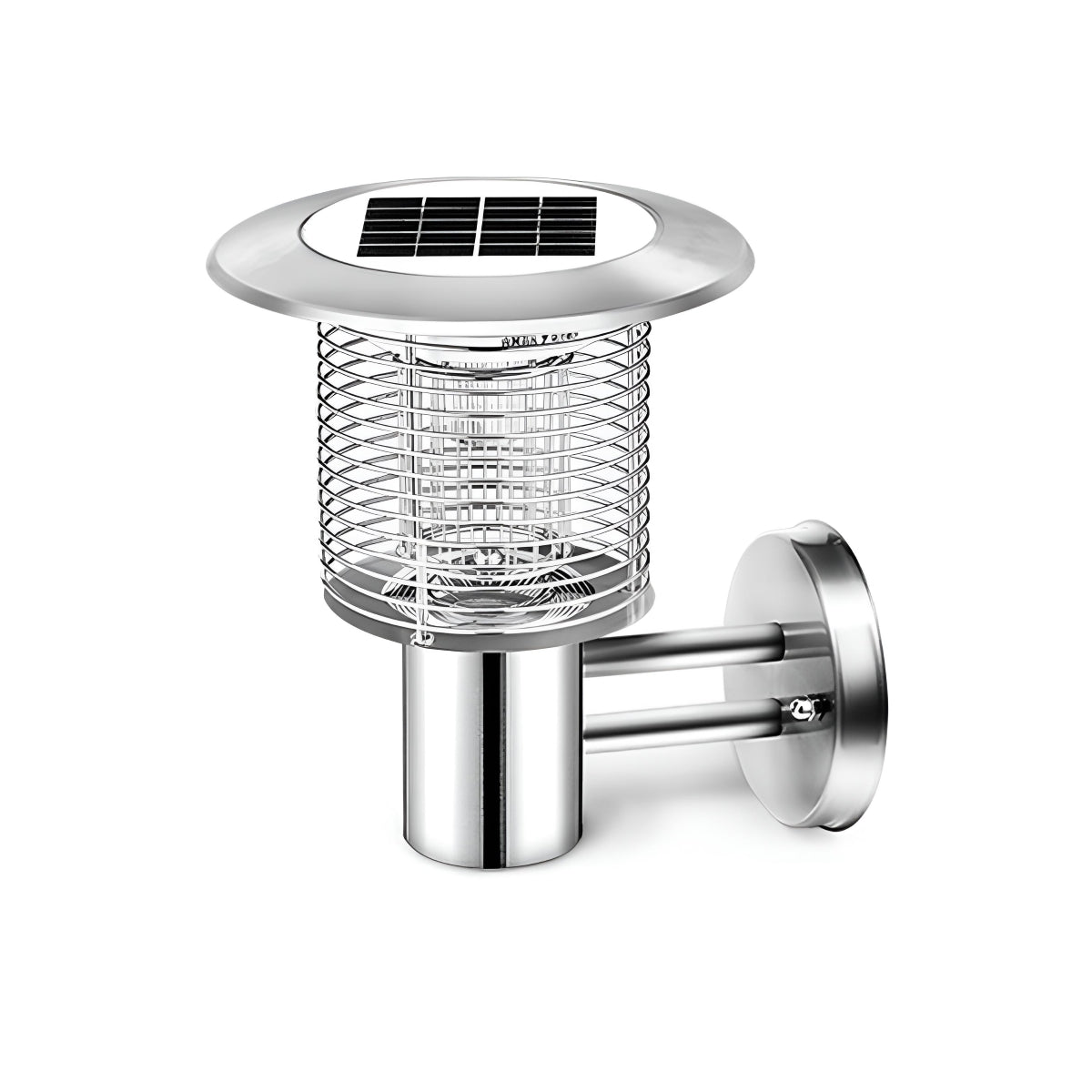 Solar Waterproof LED Outdoor Mosquito Bug Zapper Killer Wall Lights Rechargeable