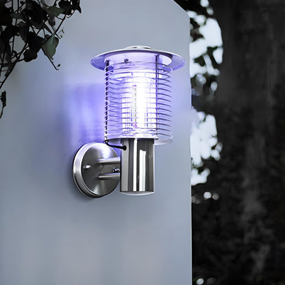Solar Waterproof LED Outdoor Mosquito Bug Zapper Killer Wall Lights Rechargeable - Flare Shack