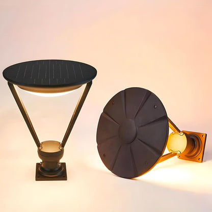 Waterproof Modern Conical LED Outdoor Post Lights