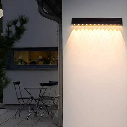 Solar Waterproof Modern Down LED Outdoor Wall Washer Light