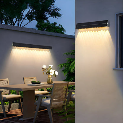Solar Waterproof Modern Down LED Outdoor Wall Washer Light